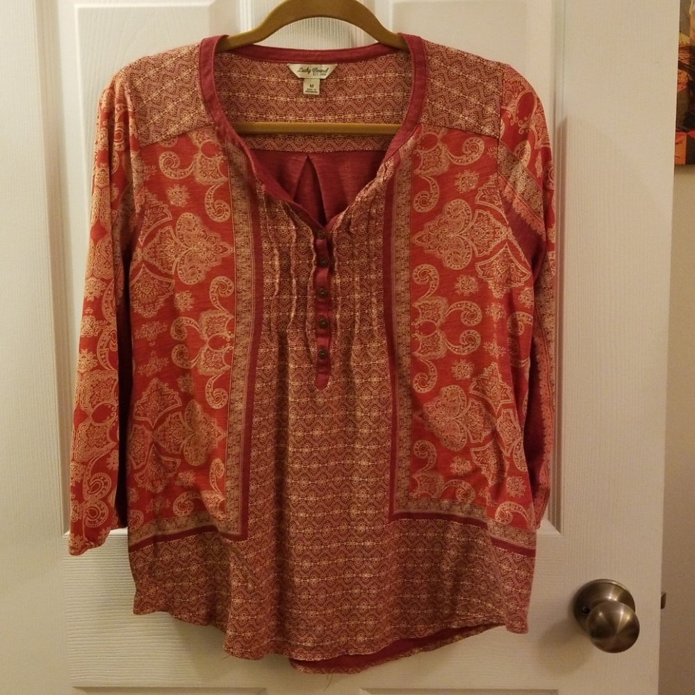 Lucky brand pattern shirt